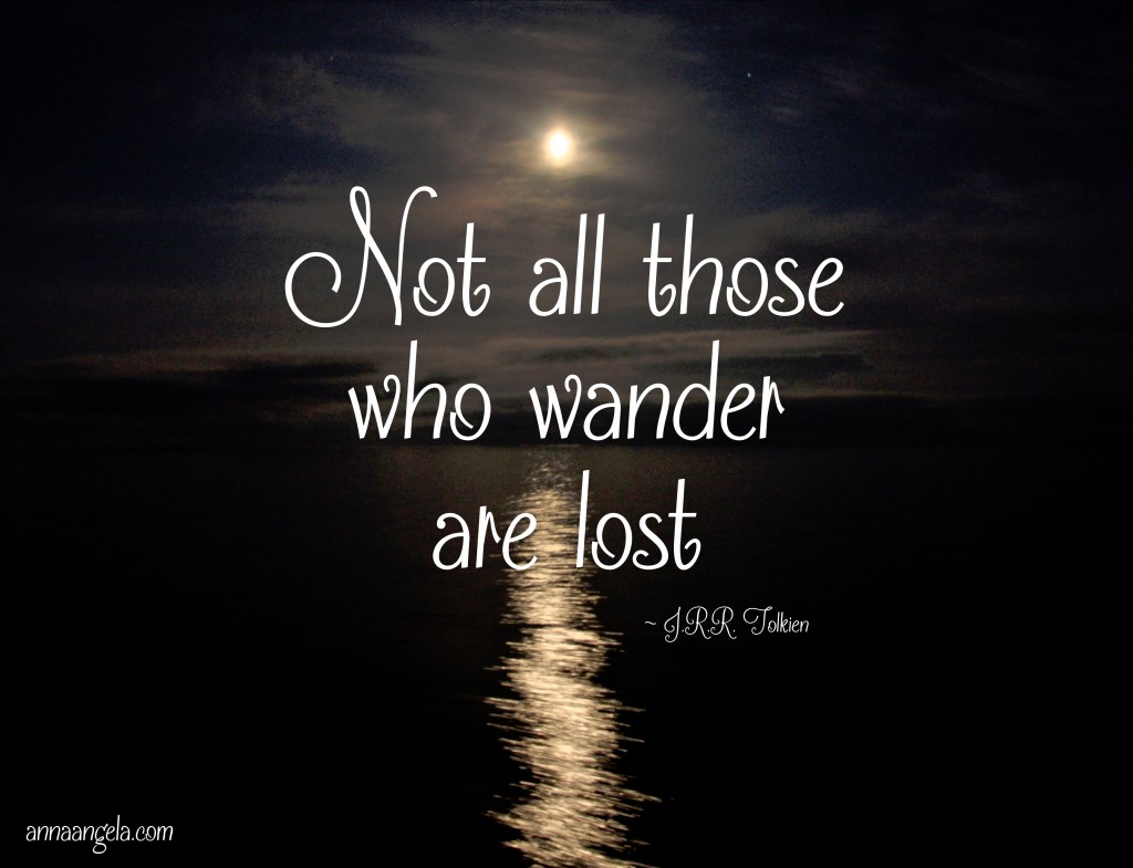 wander lost quote