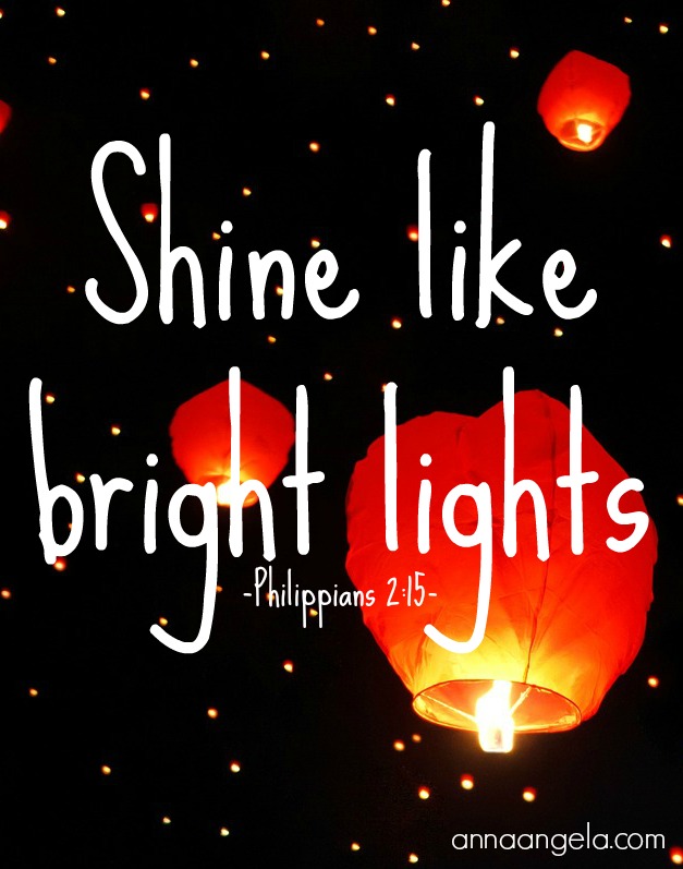 Shine like bright lights