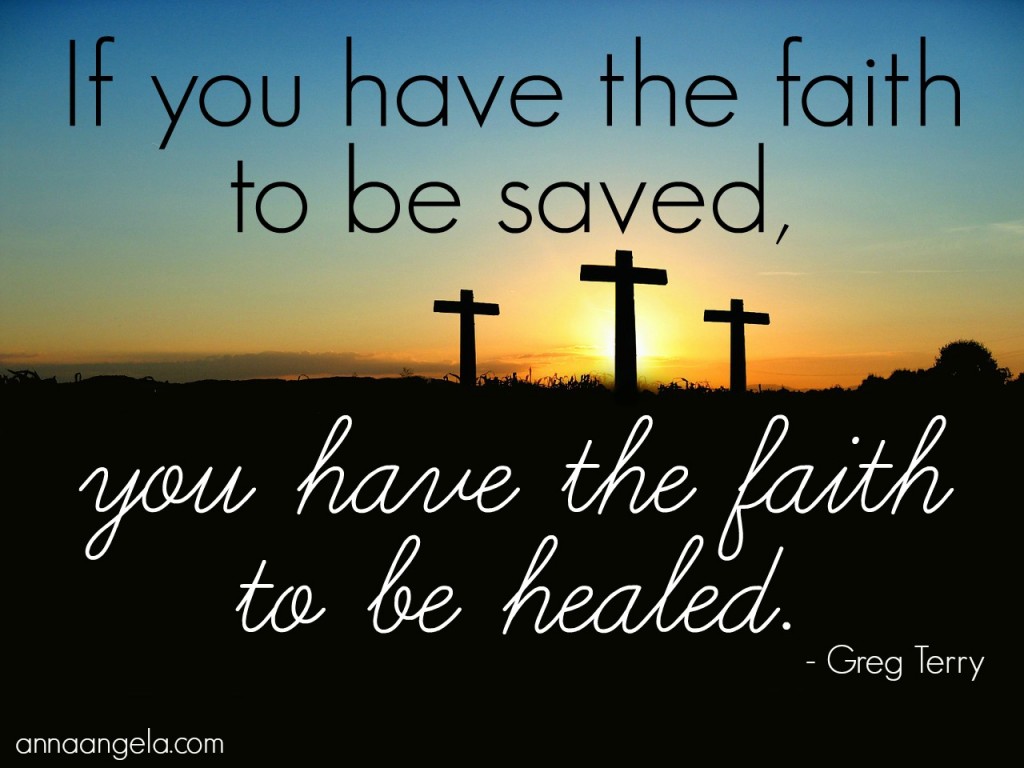 faith to be healed