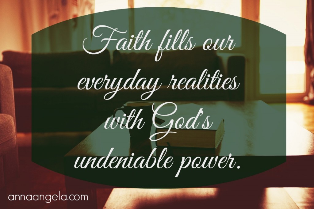 faith fills reality