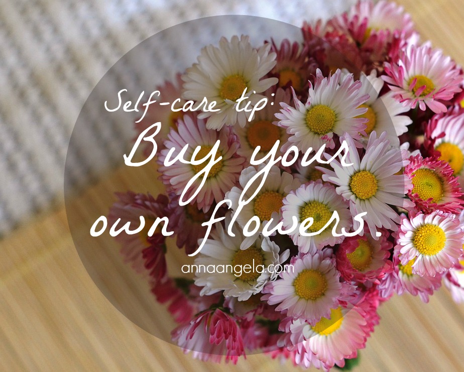 Buy your own flowers